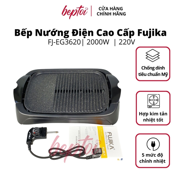 Bếp Nướng Điện Cao Cấp Fujika FJEG3620