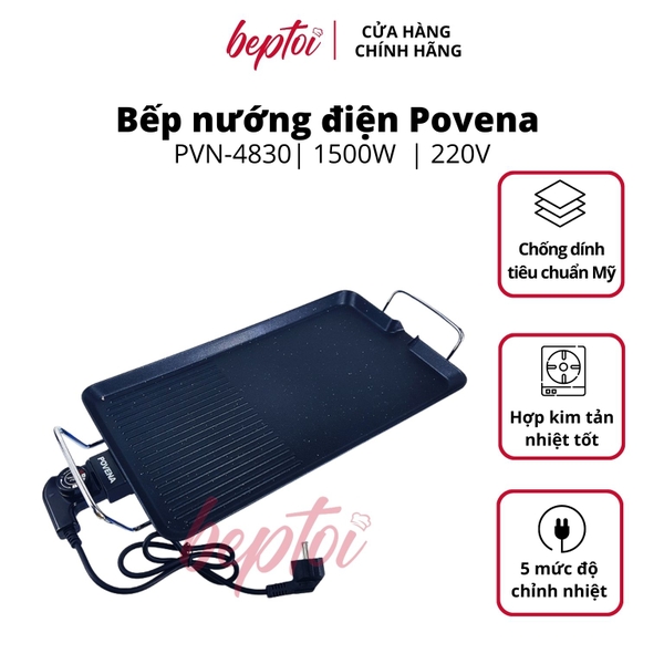 Bếp Nướng Điện Cao Cấp Povena PVN-4830