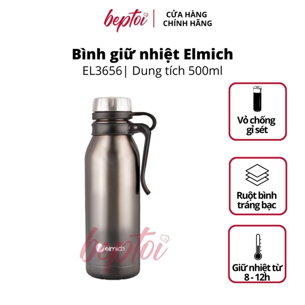 Bình giữ nhiệt Elmich EL3656 Inox 304 500ml