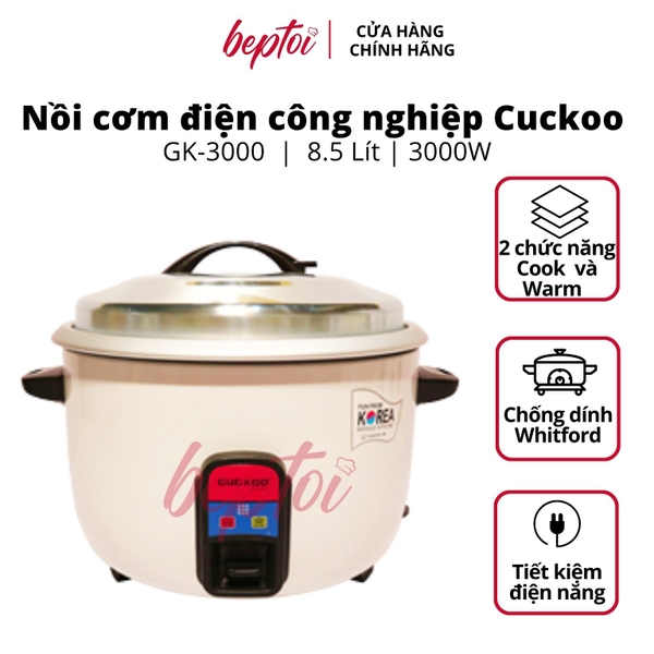 Nồi cơm điện công nghiệp 8.5L GK- 3000