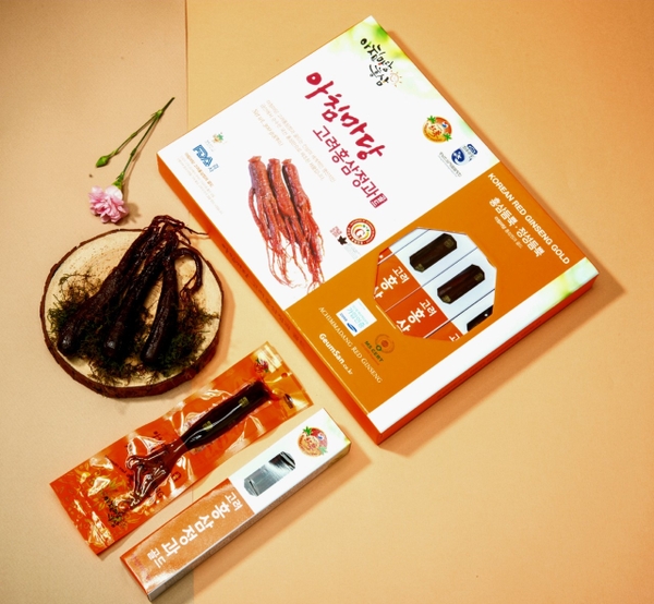 Hồng Sâm Củ Tẩm Mật Ong GeumSan - 300g 8 củ