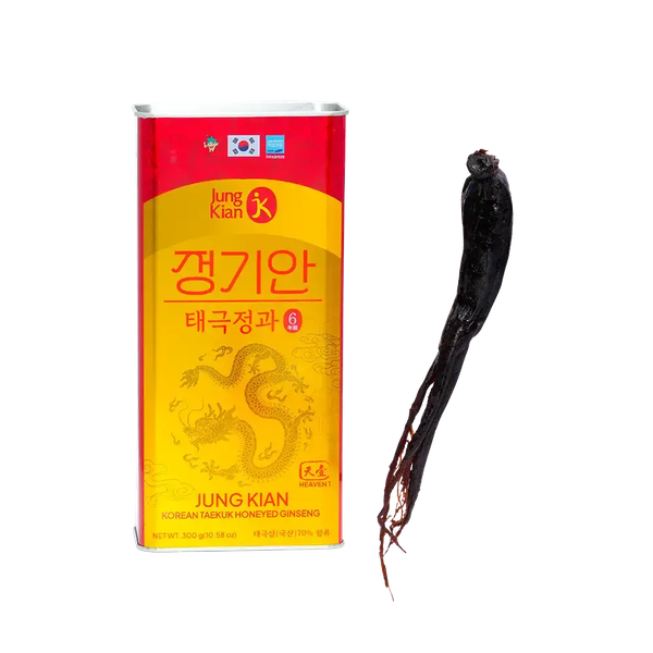 Thiên sâm tẩm mật ong Jung Kian cao cấp – 300g (6 củ)