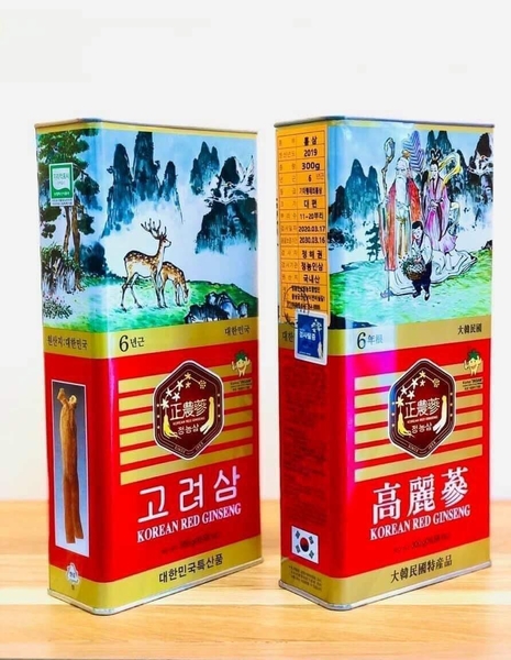 Hồng Sâm Củ Khô Tiên Ông Hàn Quốc 11-20 củ