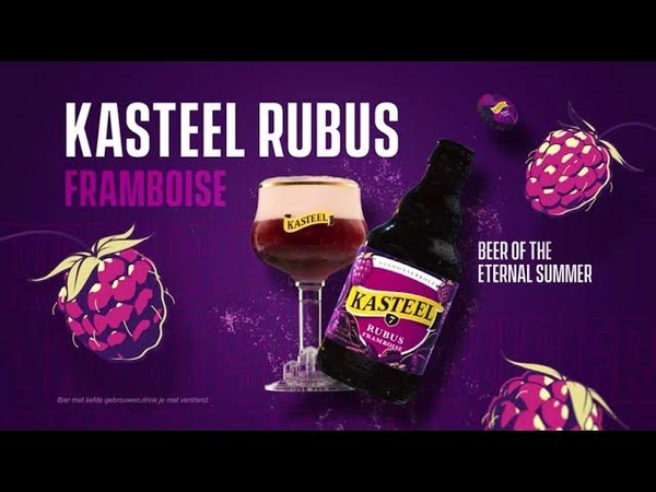 Bia Kasteel Rubus Framboise Chai 330ml