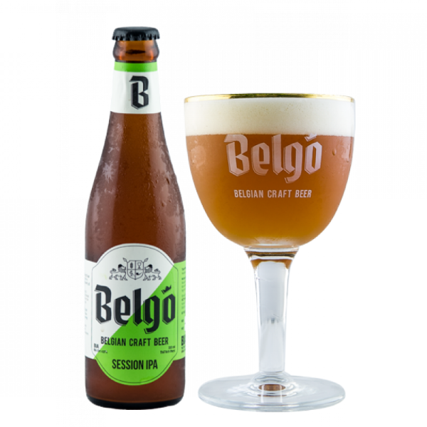 Bia Bỉ Belgo Session IPA 4,9% - Chai 330ml - Thùng 24