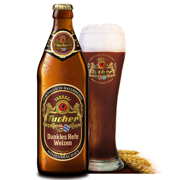 Bia Đức Tucher Dunkles Hefeweizen 5,2% - Chai 500ml
