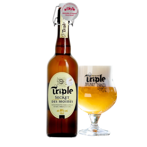Bia Pháp Triple Secret Des Moines 8,0% – Chai 750ml