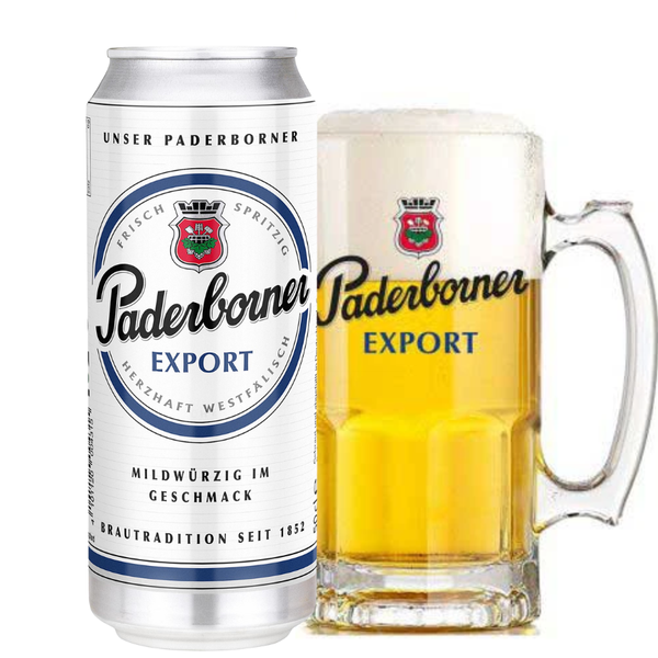 Bia Paderborner Export Lon 500ml