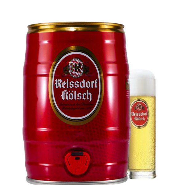 Bia Đức Reissdorf Kolsch 4,8% - Bom 5 lít- Thùng 2