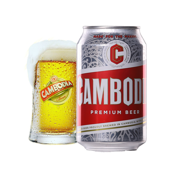 Bia Cambodia 5,0% - Lon 330ml
