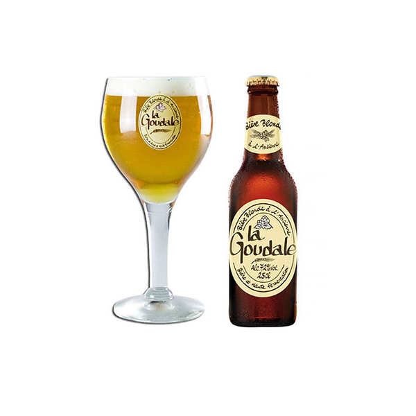 Bia Pháp La Goudale 0% - Chai 250ml - Thùng 24
