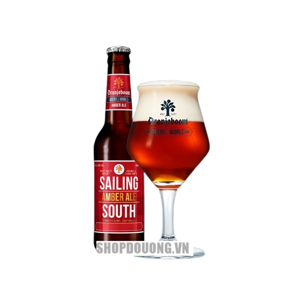 Bia Hà Lan Oranjeboom Amber Ale 5,9% - Chai 330ml - Thùng 24