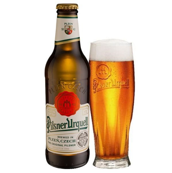 Bia Tiệp Pilsner Urquell 4,4% - Chai 330ml - Thùng 24