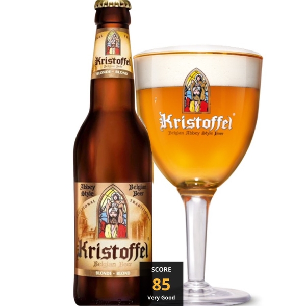 Bia Bỉ Kristoffel Blond 6,0% - Chai 330ml - Thùng 24