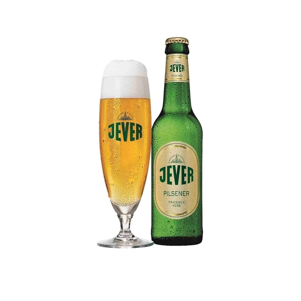 Bia Đức Jever Pilsner 4,9% - Chai 330ml - Thùng 24