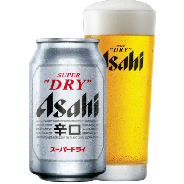 Bia asahi trung quốc lon 330ml