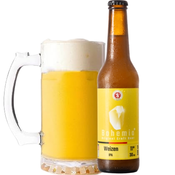 Bia Bohemia Weizen IPA Chai 330ml