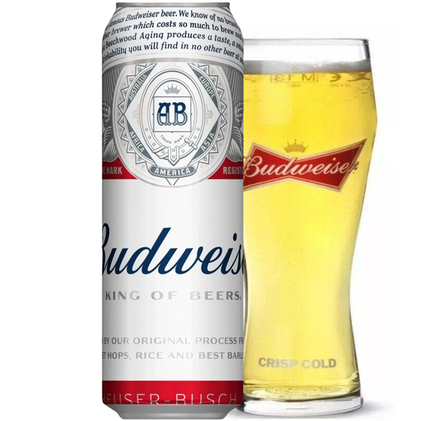BIA BUDWEISER UK LON 568ML