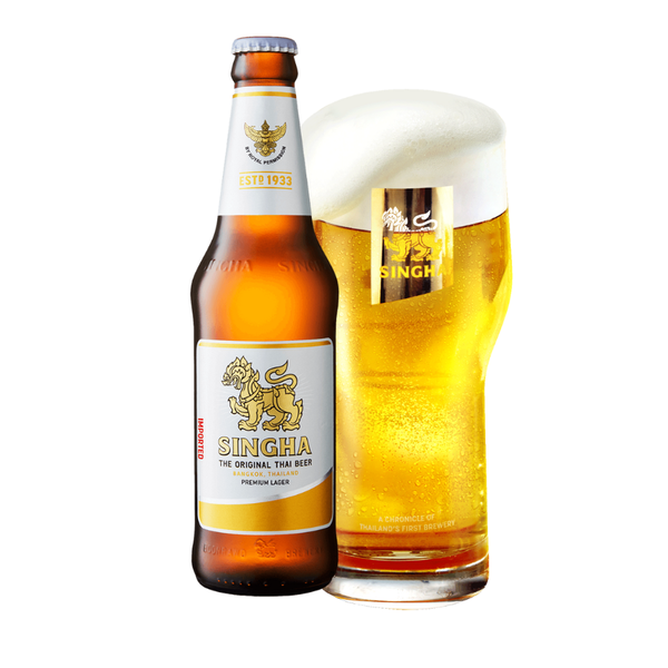 Bia Thái Singha 5% - Chai 330ml - Thùng 24