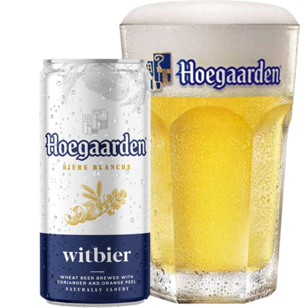 Bia Hoegaarden white lon 250ml