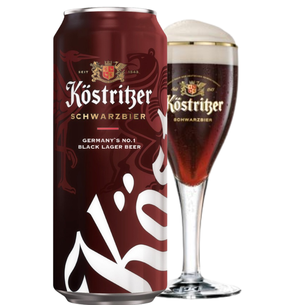 Bia Kostritzer Schwarzbier Lon 500ml
