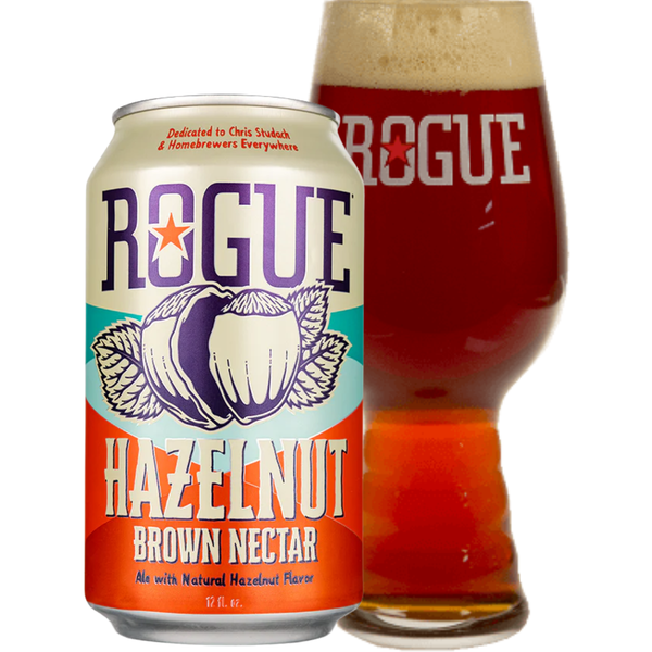 Bia Rogue Hazelnut Brown Nectar Lon 355ml