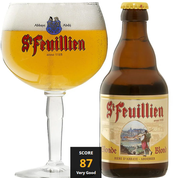 Bia St Feuillien Blond Chai 330ml