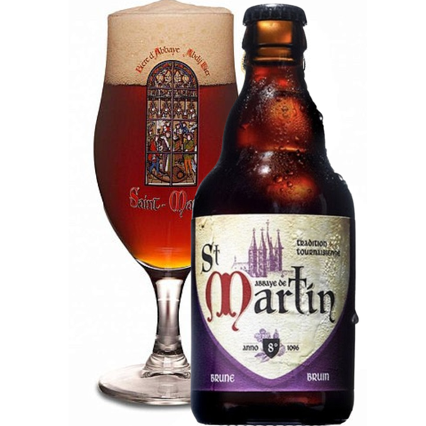 Bia St Martin Brune Chai 330ml
