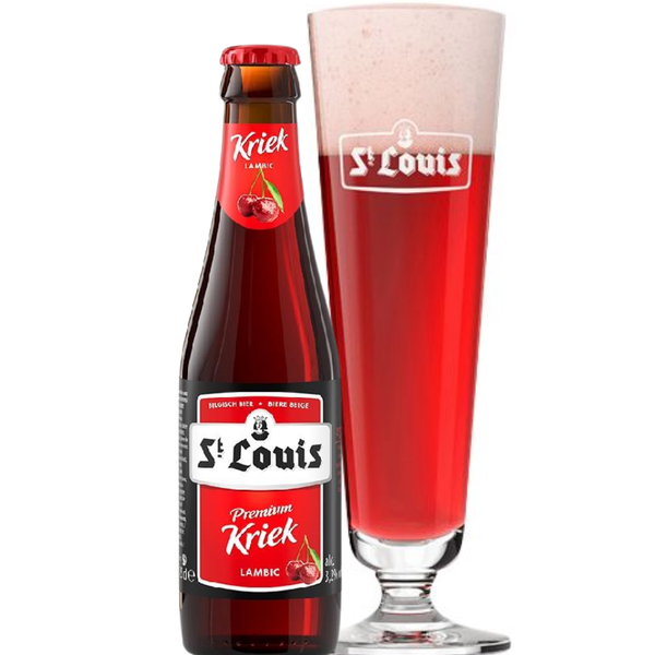 Bia trái cây st louis Kriek dâu chai 250ml