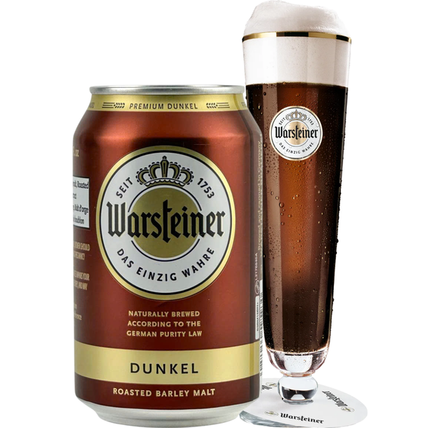 Bia Warsteiner Dunkel Lon 330ml