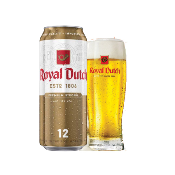 Bia Hà Lan Royal Dutch 12% - Lon 500ml - Thùng 24