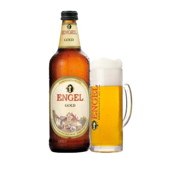 Bia Đức Engel Gold 5,4% - Chai 500ml - Thùng 15