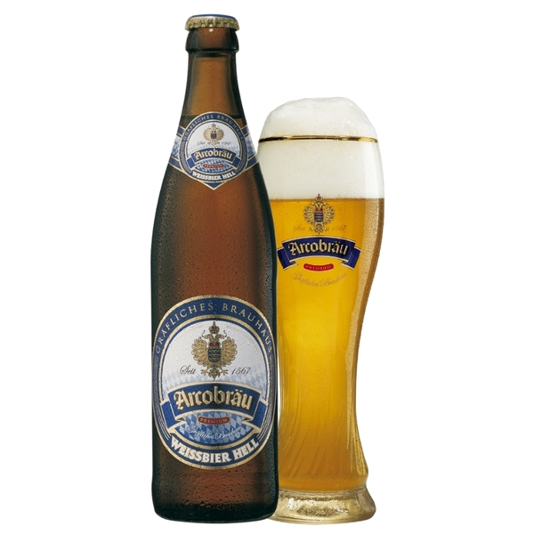 Bia Arcobrau WeiBbier Hell Chai 500ml