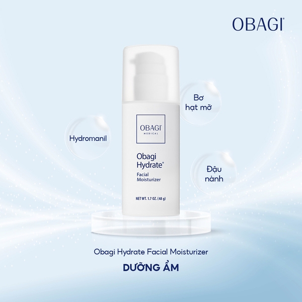 Kem dưỡng ẩm Obagi Hydrate Facial Moisturizer - 48g