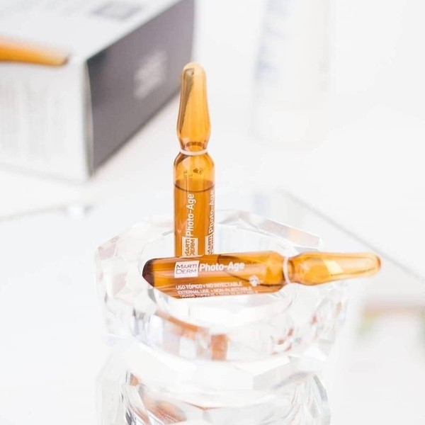 Ampoule chống lão hóa Martiderm Platinum Photo Age HA 30 ống x 2ml