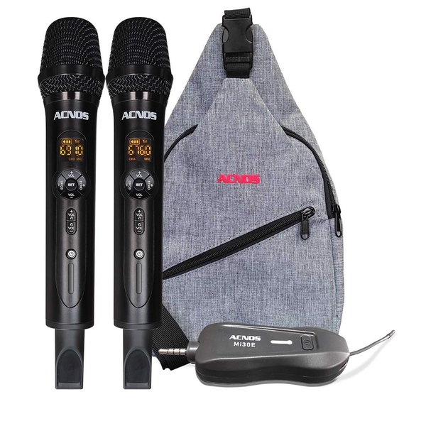 通電確認済Acnos Mi-30e ワイヤレスマイク2本セットBluetooth Microphones ACNOS Mi-30E – HQsing