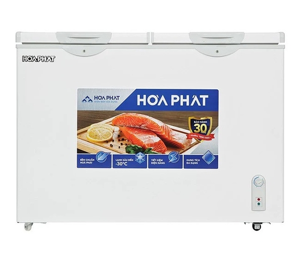 Tủ đông Hòa Phát 352 Lít HPF AN6352 (1 ngăn 1 chế độ đông- Dàn Nhôm )