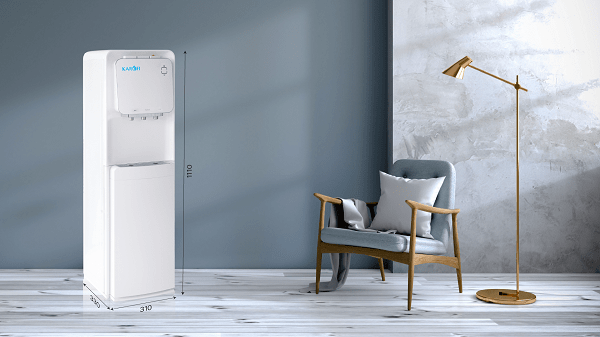 Cây nước nóng lạnh hút bình Karofi HC19