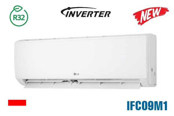 Điều hòa LG 1 chiều inverter 9.000BTU IFC09M1
