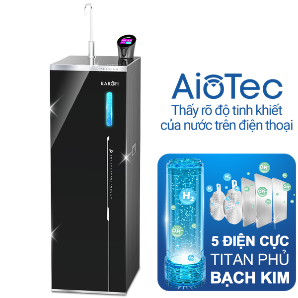 Máy lọc nước Hydro-ion kiềm Karofi KAE-S68 PRO