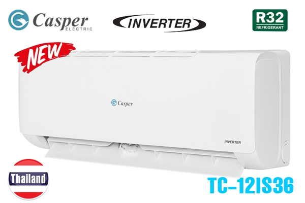 Điều hòa Casper 1 chiều Inverter 1.5HP-12.000BTU TC-12IS36