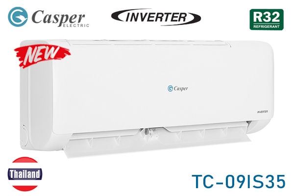 Điều hòa Casper 1 chiều Inverter 1HP-9.000BTU TC-09IS35