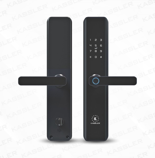 KHÓA CỬA VÂN TAY KASSLER KL-669 BLACK APP