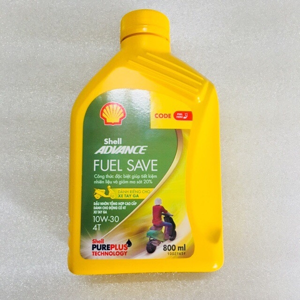 NHỚT TAY GA SHELL ADVANCE FUEL SAVE 10W30 800ml - Xe Tui Shop - Cửa ...