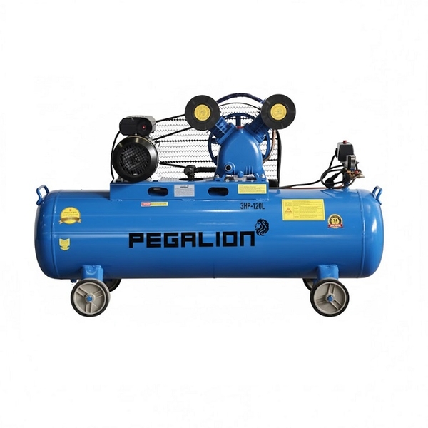 Máy Nén Khí Dây Đai 3HP Pegalion 120L TM-V-0.25/8-120L 380V