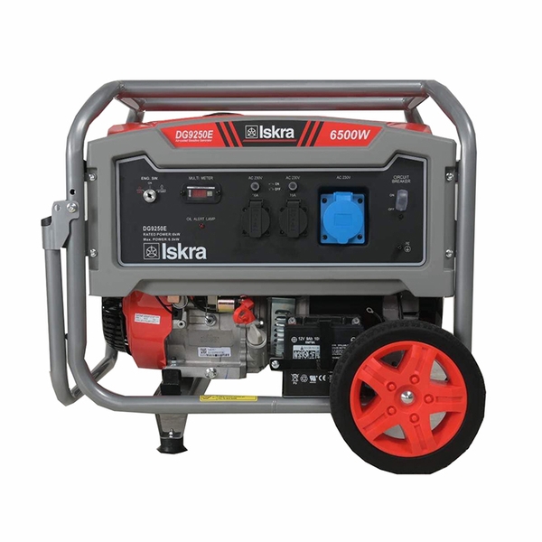 Máy Phát Điện Chạy Xăng Iskra 6Kw DG9250E Đề