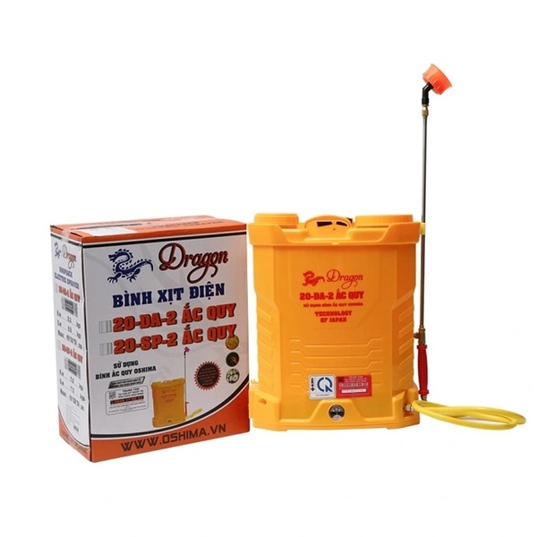 Bình Xịt Điện 20L Đeo Vai Dragon 20-DA
