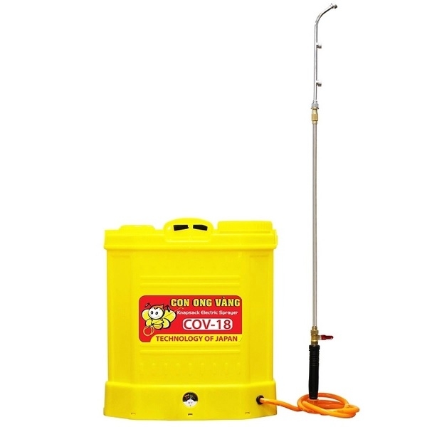 Bình Xịt Điện Đeo Vai 18L Con Ong Vàng 18D