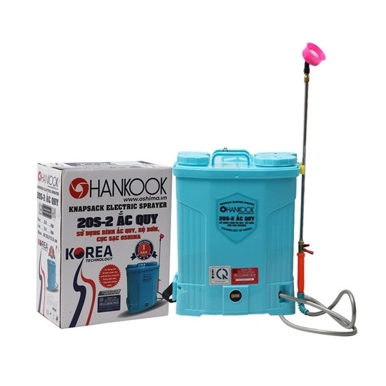 Bình Xịt Điện Ắc Quy 20L Hankook 20S