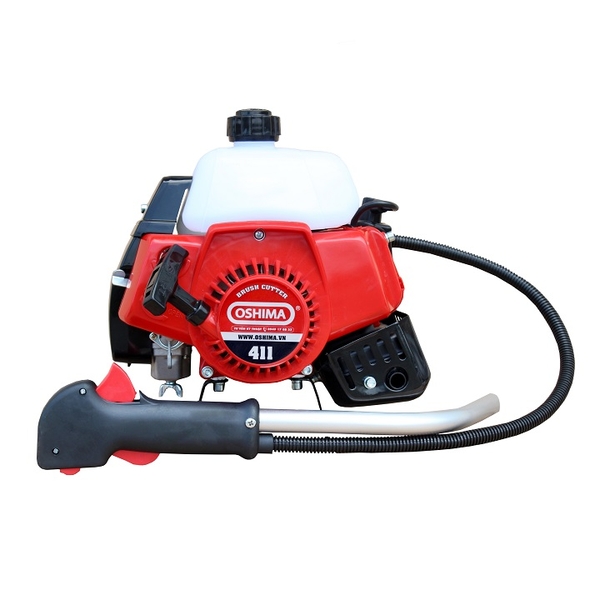 Máy Cắt Cỏ OSHIMA 411 1450W Đỏ Đen 2 Thì